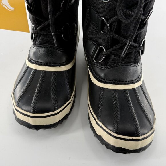 Womens Black JBU Stormgate Faux Fur Lined Winter Boots 7.5M With EVA Insole - Picture 4 of 6